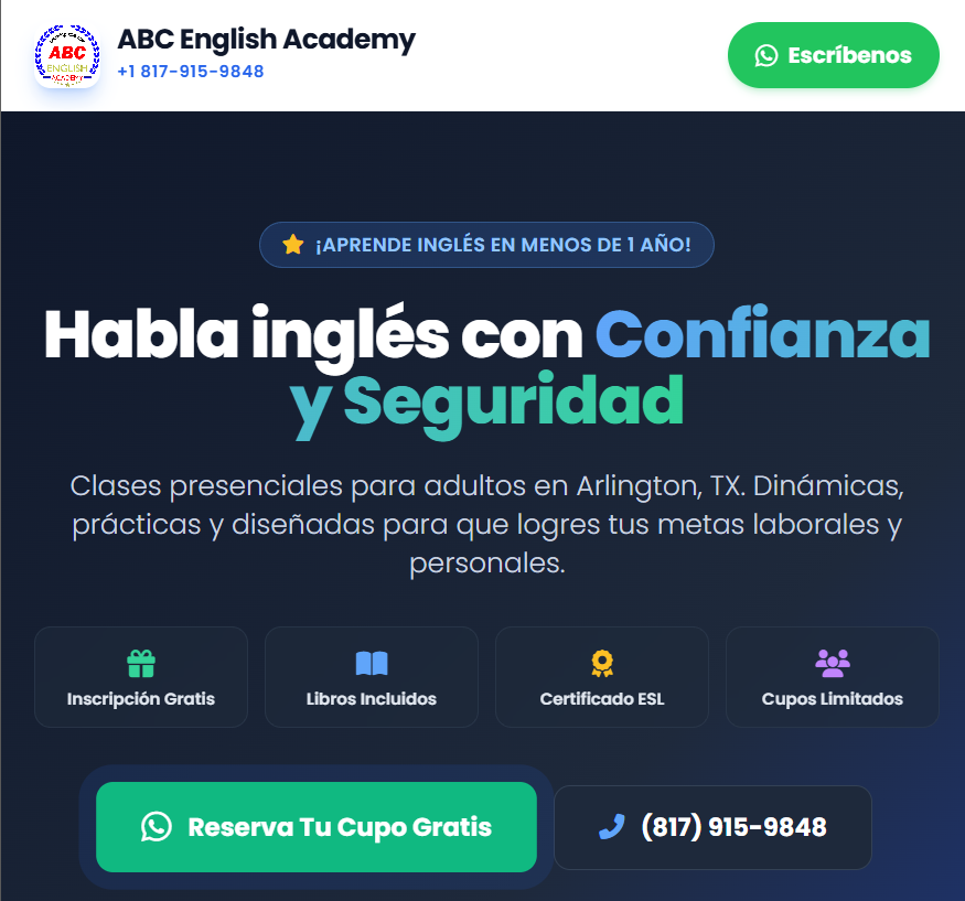 Vista previa de ABC English